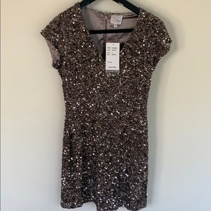 Parker sparkly mini dress